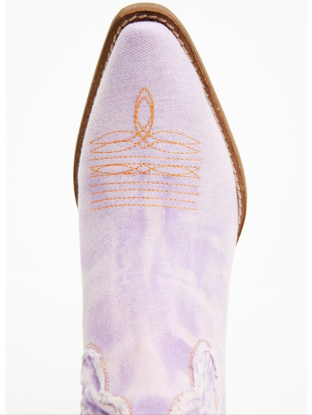 Dingo Lavender Cowboy Boots  Y'all Need Dolly Western Boots - Snip Toe Size 10 - Picture 12 of 16